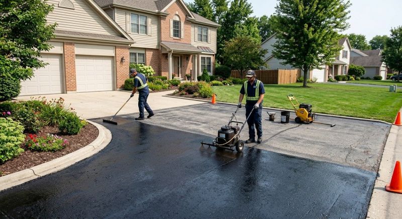 Asphalt Driveway Sealing in Tampa, FL