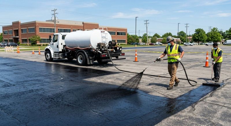 Commercial Asphalt Sealing in Tampa, FL