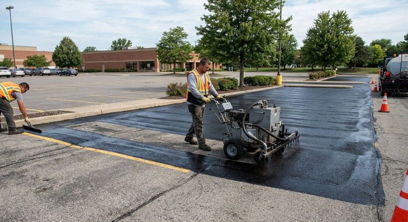 Parking Lot Sealcoating in Fort Collins, CO