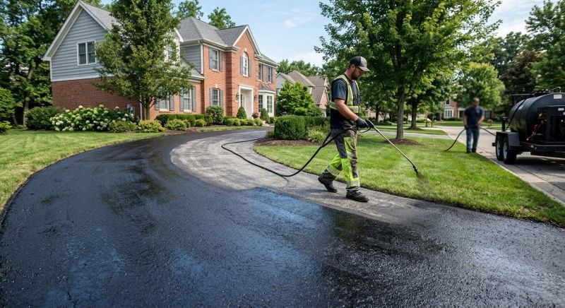 Residential Driveway Sealcoating in Tampa, FL