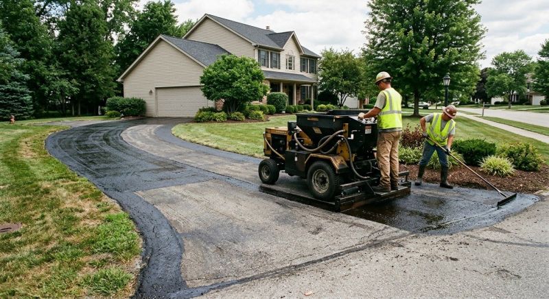 Driveway Slurry Sealing in Denver, CO